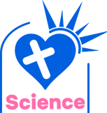 Blue heart logo with a white cross and sun rays, representing compassion and care, symbolizing Animal Nutrition Solutions through science and heart.